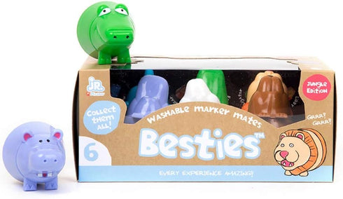 Micador jR. Besties Marker Mates, Jungle Edition, assorted...