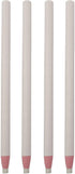 LQ Industrial Sewing Mark Pencil 4PCS White Invisible Erasable Fabric Pencils for Sewing Marking and Tracing Heat Erase Pen Fabric Chalk...