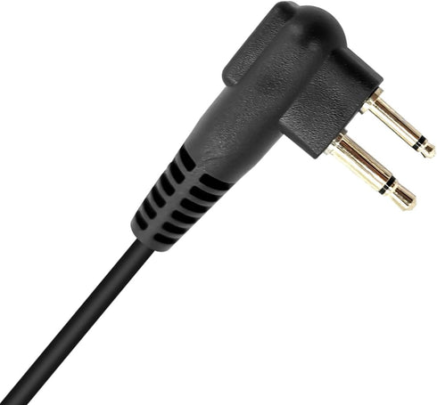 M1 Single Ear Bud Headset in-Ear Earbuds Coil Earpiece with PTT Mic for Motorola Mag One BPR40 CLS1110 CLS1410 CP185 CP200 CP200D DLR1020 DLR1060 ...