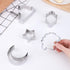 Aprildecember Ramadan and Eid Cookie Cutter Set of 7 - Mosque, Lantern, Moon, Star, Kaba, Sheep Head, Camel...