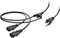 Monoprice Power Cord Splitter - NEMA 5-15P to 2X IEC 60320 C13, 10 Amp, 1250 Watt, SVT, 18AWG, 6 Feet, Black...