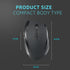 ONE-UP 2.4G six buttons wireless mouse, USB Nano receiver. Ergonomic design, DPI: 800-1200-1600. Easy to carry mouse, suitable for Laptop, Compute...