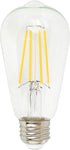 BoostArea LED Light Bulb, Pack of 2 LED Edison Bulb, 6 Watt Light Bulbs (60W Equivalent), 800 Lumens, 2700K Warm White, CRI 80+, 120V, E26 Base Le...