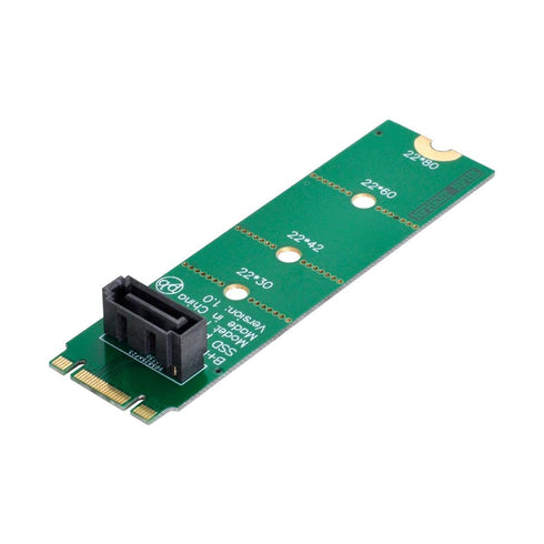 chenyang CY NGFF B/M-Key M.2 to Vertical SATA 7 Pin Hard Disk Drive SSD PCBA Extension Adapter for Motherboard...