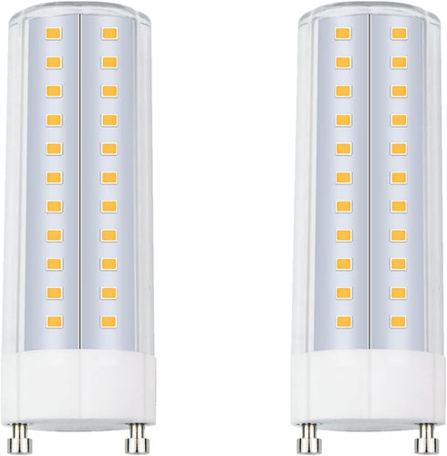 GU24 Light Bulb 3000K, T2 Spiral GU24 18W 23W Replacment 100W Incandescent Equivalent, 1500lm Mini GU24 LED Light Bulb Warm White 2-Count...