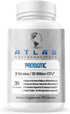 Atlas Nutraceuticals-Probiotic-30 Billion CFU-Digestive Health-90 Capsules...