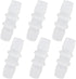 Plastic Hose Barb Fitting, 1/2" x 1/2" Pipe Connectors, Barbed Splicer Mender Joint Adapter Union Fitting, 6 Pcs...