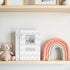 Lil' Peach First 5 Years Chevron Baby Memory Book, Newborn Milestone Keepsake Journal Scrapbook, Gift For New And Expecting Parents, 46 Fill In Pa...