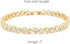Lavencious Elegant 7" Tennis Bracelet Adorned with Sparkling Heart-Shaped AAA Cubic Zirconia for Women...