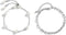 Pingyongchang Double Pearl Beach Style Anklet for Women Barefoot Sandals Anklet Adjustable Metal Tassel Foot Chain Ankle Bracelets for Women Gold ...