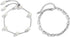 Pingyongchang Double Pearl Beach Style Anklet for Women Barefoot Sandals Anklet Adjustable Metal Tassel Foot Chain Ankle Bracelets for Women Gold ...