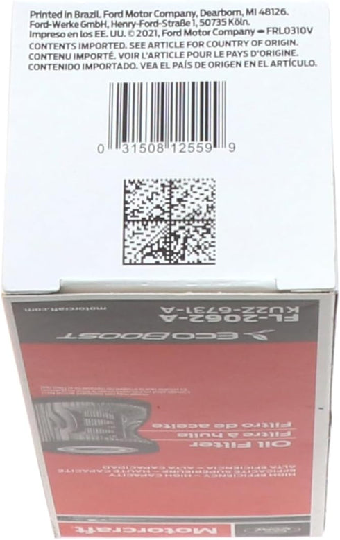 Motorcraft Oil Filter...