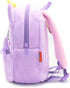 NICE CHOICE Cute Toddler Backpack Toddler Bag Plush Animal Cartoon Mini Travel Bag for Baby Girl Boy 2-6 Years(Puple Unicorn)...