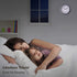 SAC SMARTEN ARTS 8 Inch Silent Small Quartz Wall Clocks Battery Operated in Silver for Bathroom Kitchen Restroom...