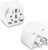 2 Pack US Travel Plug Adapter,UK to US Plug Adapter, Universal to American Outlet Plug Adapter, US to EU/UK/AU/CN/JP/Italy/Brazil/European to Amer...