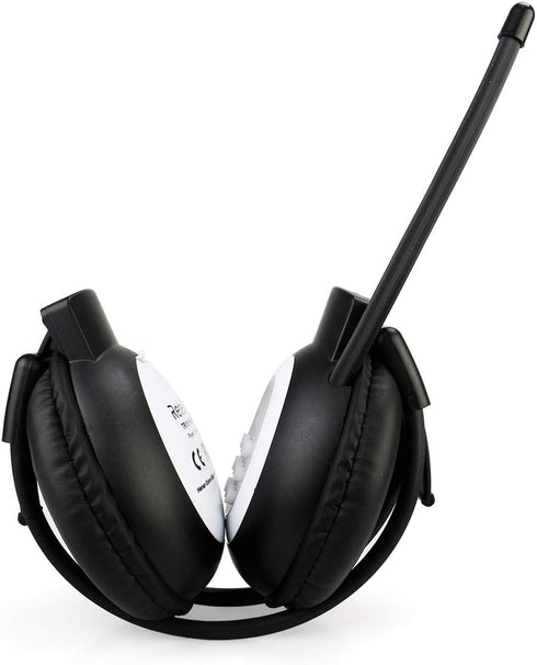 Retekess TR101 FM Radio Headphones, Headset for Mowing, Digital Wireless Radio for Mowing, Walking, Riding, Powered by AA Battery (Pack of 1)...