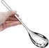 6-Piece Serving Spoons Set,Stainless Steel Serving Tablespoons,Serving Spoons x 3, Slotted Spoons x 3,9.4 Inches Large Serving Spoon for Buffet Pa...