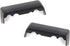ITrims Car Accessories for Toyota Prado J150 2010-2022 Roof Rack Rail End Luggage Protector Center Cargo Rack Cover Shell Cap Trims ABS Black 2PCS...