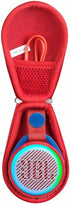 Hermitshell Hard Travel Case for JBL JR POP - Waterproof Portable Bluetooths Speaker (Red)...