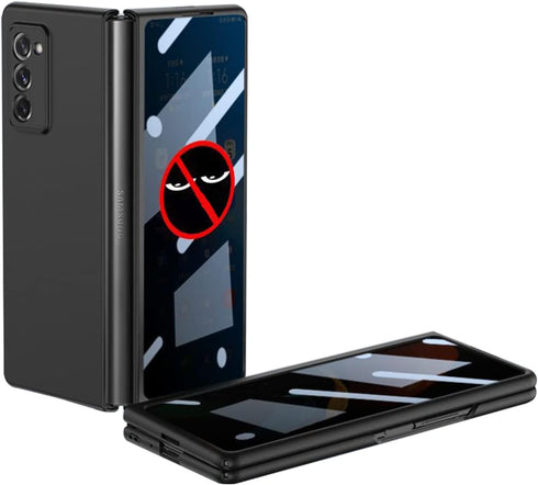 2 Pack Privacy Tempered Glass Designed for Samsung Galaxy Z Fold 2, Anti-peep Scratch Resistant Screen Protector Tempered Glass Suit for Z Fold 2 ...