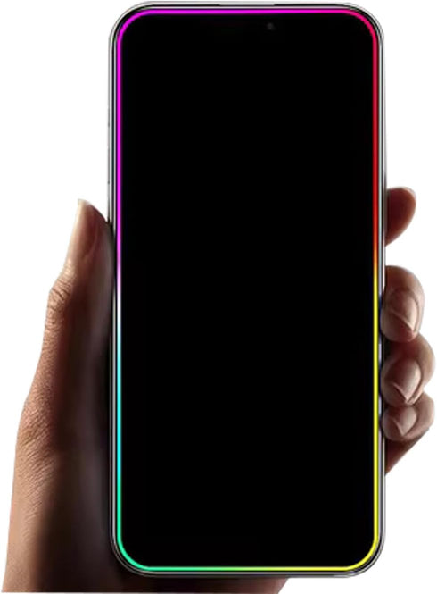 Privacy Screen Protector for iPhone 12/Phone 12 pro Tempered Glass Electroplated Color Edge Anti-spy Tempered Film 6.1 Inch...