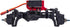 TRX4 Servo on Axle Mount, Aluminum TRX4 SOA Mount 4-Link Suspension for 1/10 RC Crawler Car, CNC Aluminum Servo Mount for Traxxas TRX4 (Black)...