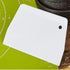 White Plastic Dough Scraper Cream Smooth Cake Flour Spatula Cutter Kitchen Baking Pastry Tool Plastic Dough Scraper Tool Spatulas Cooking Utensils...