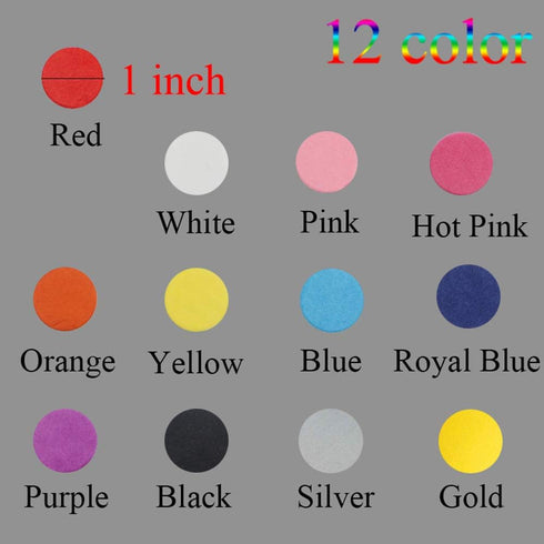 Red Tissue Confetti 1inch Circle Confetti 5000pcs for Filled Balloon or Table Party Decoration...