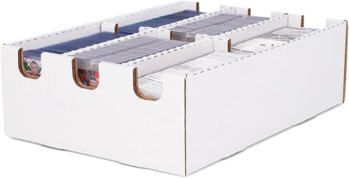 BCW 6 Cell Cargo Card Storage Box - 3x2 | Trading Card Storage Box | Fits Toploaders, Magnetics, and More | Holds 2100 Standard, 20pt Cards, Inclu...