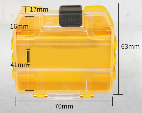 2PCS #DT70800-QZ Small Bit Storage Case Pack #DT70800 TSTAK Parts Box Quality Durable New Replacement Parts For DeWalt...