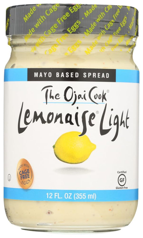 Ojai Cook, Lemonaise Lite, 12 oz...