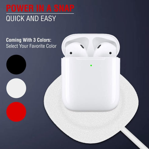 Magnetic Wireless USB C Phone Charger, 15W Portable Fast QI Charging 2 in 1 Stand, Apple iPhone & Samsung Android Compatible, 3ft Charging Cable I...