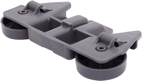 Odowalker Pack of 4 Dishwasher Premium Wheels Lower Rack for Kenmore Elite Dishwasher Parts W10195416 Kitchen Aid Dishwasher