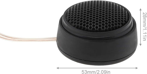 Car Tweeters, 2pcs Universal 1000W Car Speaker Dome Tweeter Sound Vehicle Auto Music Stereo Modified Loud Speakers...