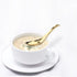 Asian Soup Spoons Stainless Steel Chinese Soup Spoons Set of 6 Soup Spoons Silverware Cucharas Para Comer for Ramen Pho Wonton Dumpling Noodles (g...