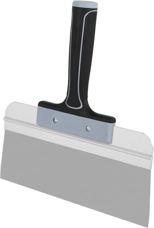 ROLLINGDOG 10 Inch Taping Knife - Drywall Taping Knife,Threaded End Can be Attached to Extension Pole,Stainless Steel Blade,Ideal for Skimming and...