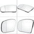 Side Wing Mirror Glass, 2208100121 Car Left Door Side Wing Mirror Glass Wide Angle for Mercedes W220 W215...
