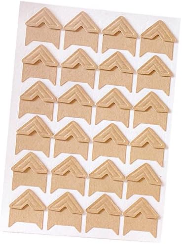 360 Count Self-Adhesive Acid Free Photo Corners Scrapbooks Memory Books(Kraft)...