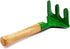 Kids Garden Tools Set Made of Metal with Sturdy Wooden Handle. Safe & Right Size for Children, 8" Long Bamboo Gardening Tools for Kids...