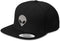 Custom Snapback Hat for Men Flat Brim Hats Silver Alien Face Embroidery Embroidered Flat Bill Hat Acrylic...