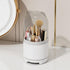 Desk Pencil Case With Lid, 360 Degree Rotating Desk Organizer And Accessories With 6 Slots, Desk Stationery Organizer, Organizer Caddy For Office ...