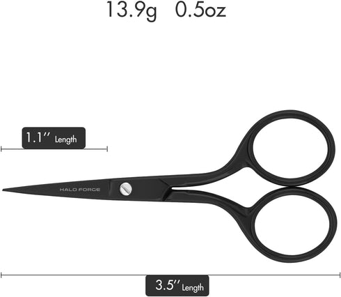 Small Embroidery Scissors: Small Sharp Scissors, Little Straight Stainless Steel Pointed Tip Precision Cutting Details Thread Yarn for Quilting Kn...