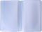 Shappy 2 Pieces Plastic Wallet Insert Credit Card Holder with 10 Page 20 Slots and 10 Page 10 Slots, Transparent...