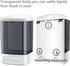 Manual Soap Dispenser Kitchen Bathroom 33.8oz/1000ml Wall Mounted Hand Commercial Soap Dispenser for Liquid Containers Shampoo Gel Chamber Plastic...