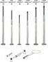 Eyeglass Repair Kit, PTSLKHN Sunglasses Repair Tool Kit with Eyeglass Screws, Precision Screwdriver Set, Tweezer and Nose Pads for Glasses and Wat...