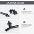 100 Pcs 1/4 Goof Drip Line Plugs Irrigation Black Barbed Hose End Plug Irrigation End Plugs for Drip Line...