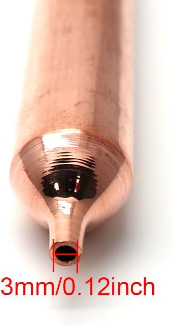 LDEXIN 3 Pcs Refrigerator Filter Dryer,3mm and 6mm Inner Diameter Hole