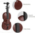 Zerodeko 8 Set of Mini Violin Miniature Musical Instruments Dollhouse Accessories Tiny Violin Model Desktop Decorations Party Favors for Kids Adul...