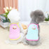 Dog Clothing Donut Pattern Cute Sleeveless Pet Vest Trendy and Comfortable Small Dog Clothes Sweet Style Perfect for Summer Walks and Playtime Sui...