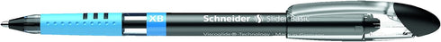 Schneider Slider Ballpoint Pen, Stick, Extra-Bold 1.4 mm, Assorted Ink and Barrel Colors, 8/Pack...